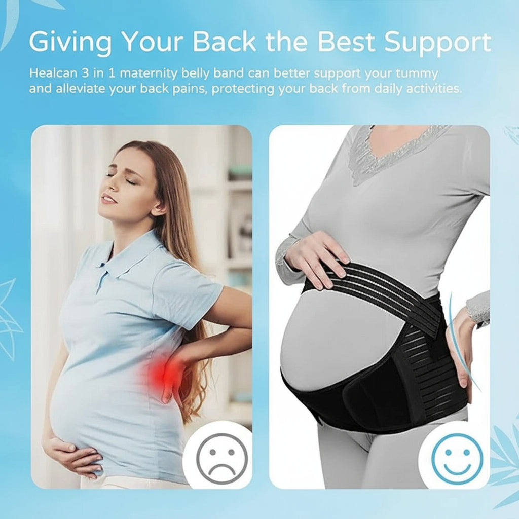 Preggo Belly Band™ direct verlichting voor je rug!